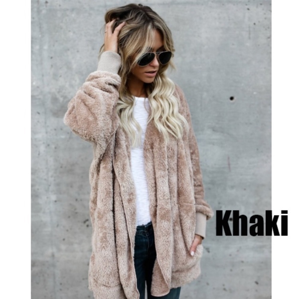 LAST ONE❗️SOFT COZY Hooded Jacket - Medium - Picture 6 of 7